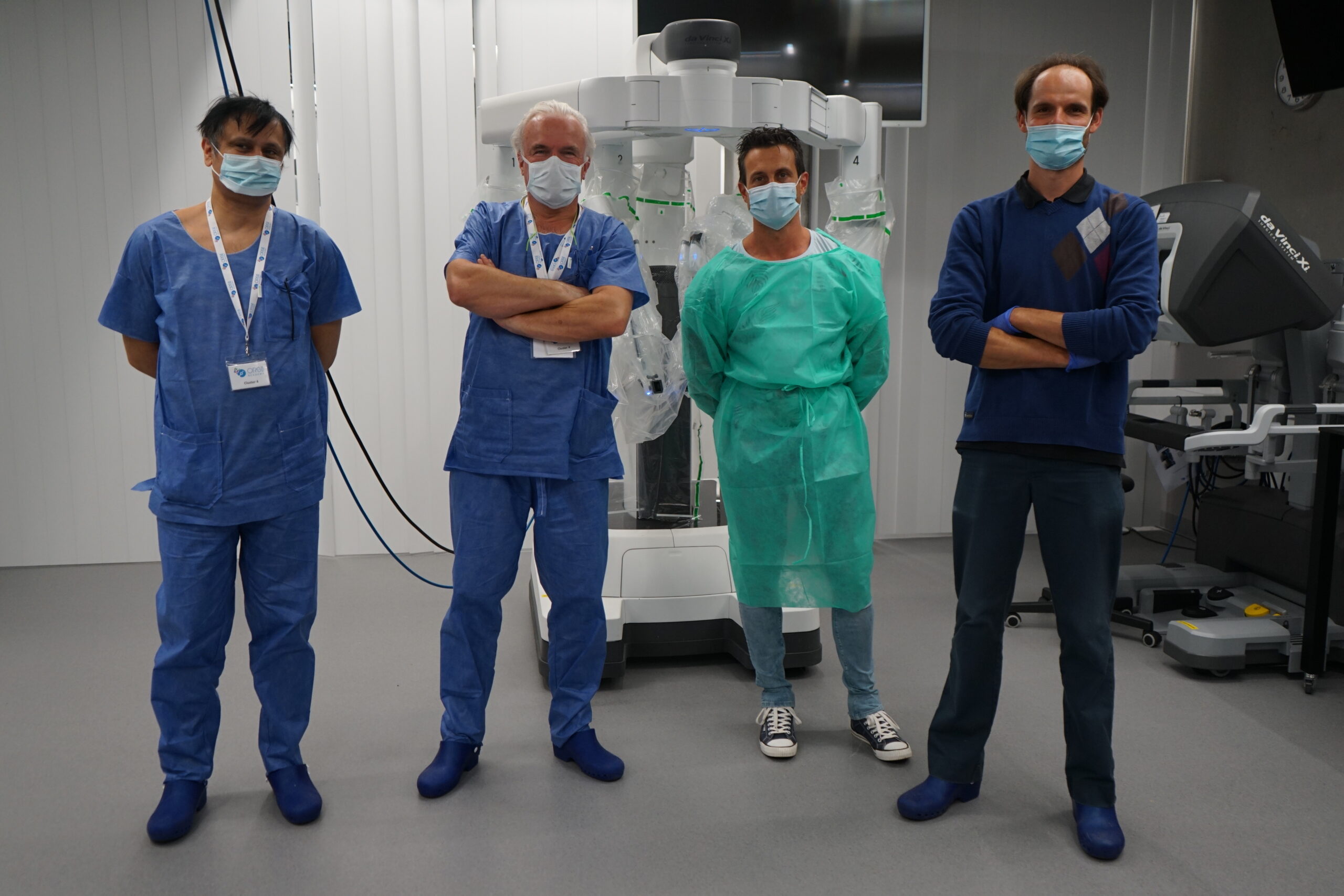 Robotically assisted MIDCAB courses